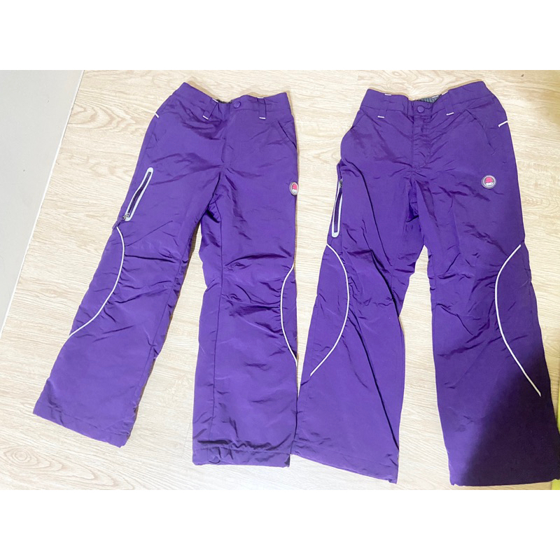 bossini 兒童 雪褲 紫 適合身高110-130cm