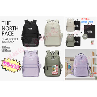 The North Face韓國北臉北面雙肩包春新款大容量三合一書包初中高中大學成人雙肩揹包韓國北臉學生雙肩揹包男女
