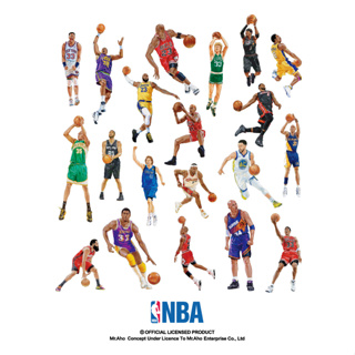 【Nika 設計師T恤】f-101-NBA經典球員圖鑑-彩畫-T恤-短袖