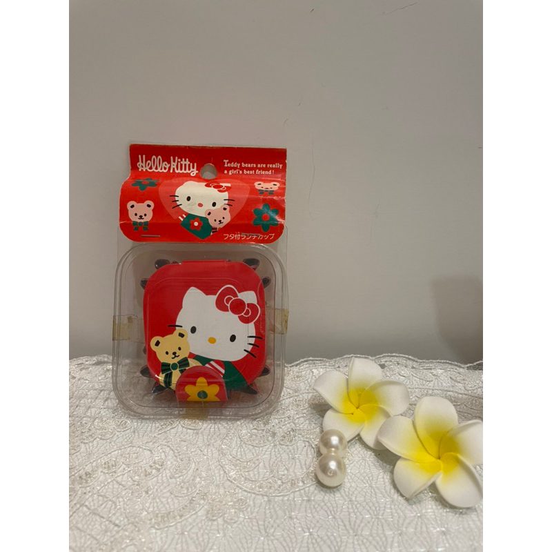 日本SANRIO-Hello Kitty便當菜色隔離盒