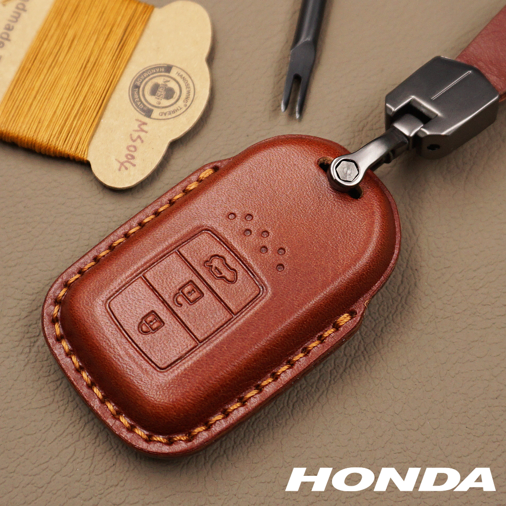 本田 HONDA CRV CRV5 HRV FIT4代 汽車鑰匙包 鑰匙套 皮套 鑰匙圈 手工牛皮 鑰匙皮套