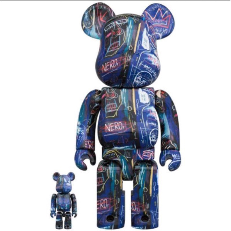 Be@rbrick Jean-Michel basquiat #7 1000% 400% 100%