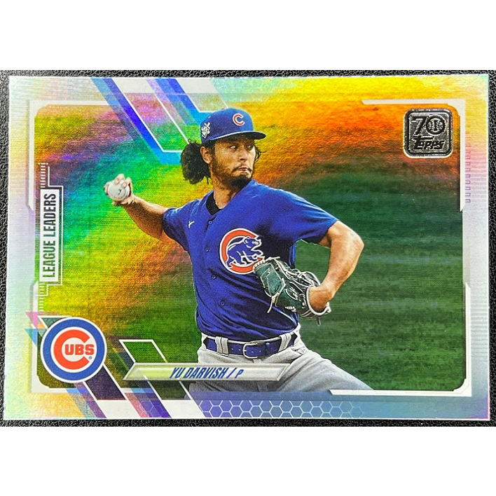 MLB 球員卡 達比修有 Yu Darvish 2021 Topps Rainbow Foil 亮面