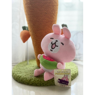 卡娜赫拉兔兔吃西瓜！💛 卡娜赫拉的小動物 Kanahei 玩偶娃娃可愛填充玩具