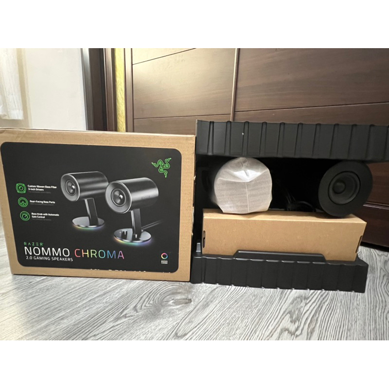 雷蛇 Razer Nommo Chroma 天狼星幻彩 2.0 RGB 喇叭