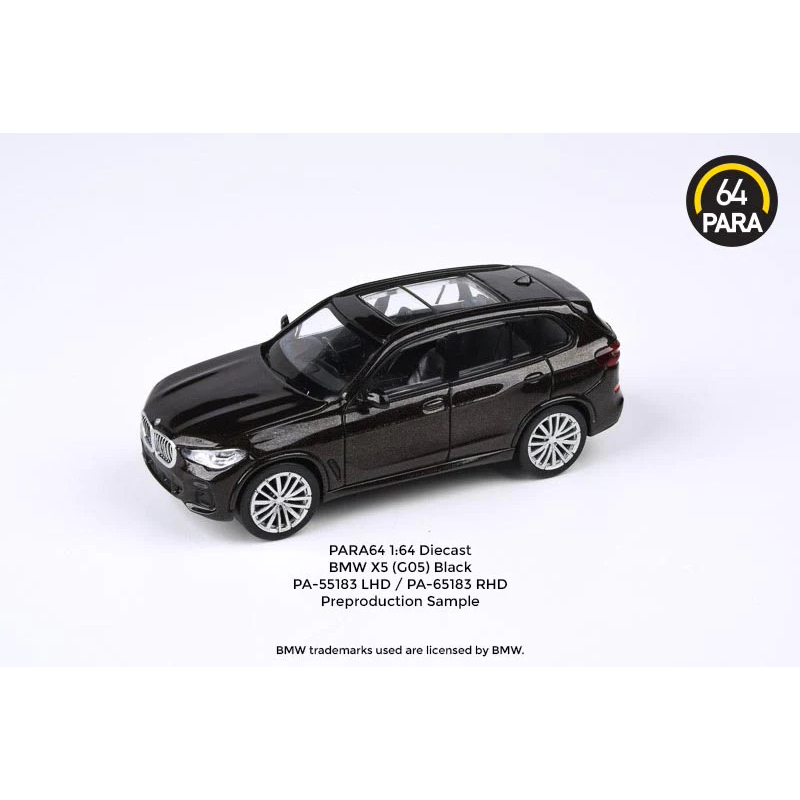 1:64 寶馬 BMW X5 G05 黑色 BLACK 休旅車 PARA 64