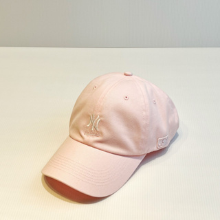 【大魯閣】大聯盟棒球帽 MLB球迷帽 老帽款 洋基隊球迷帽 粉色（可調式）
