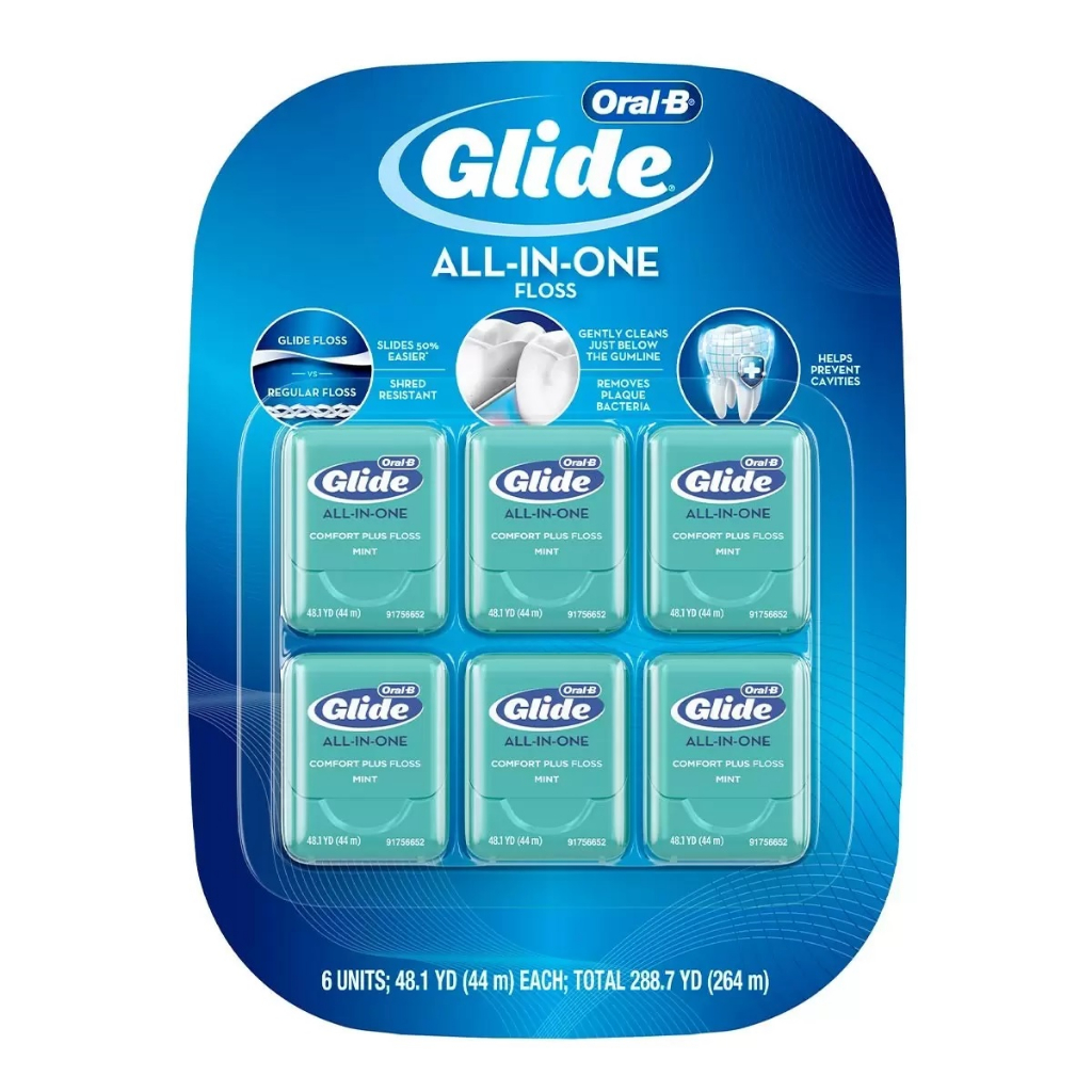 【現貨】Costco 好市多 Glide 清潔舒適牙線 薄荷口味 Oral-B 牙線