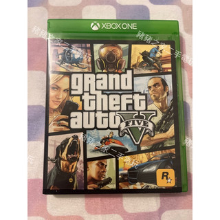 XBOX ONE GTA5 俠盜獵車手 5 中文版 二手 光碟