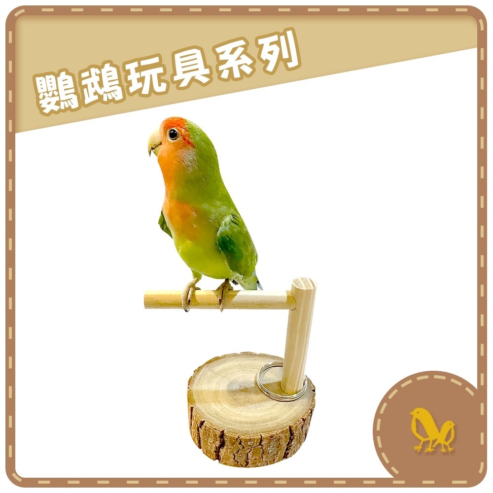 ☆瑞德寵物☆迷你原木小站台  |鸚鵡玩具 |小型鳥 中小型鳥適用