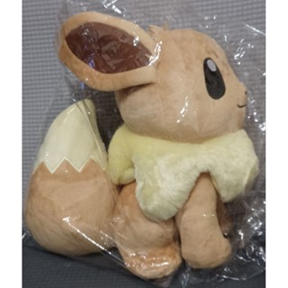 全新 正版授權 寶可夢-伊布 Pokemon 神奇寶貝 坐姿款35cm 娃娃 玩偶