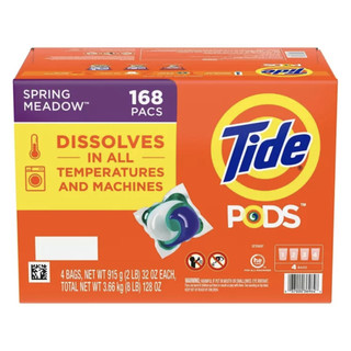 【Costco】 Tide 汰漬 超濃縮三效洗衣膠囊 春天草地清香 超濃縮 洗衣膠囊 洗衣 膠囊