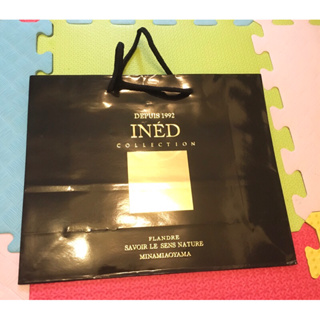 近全新INED紙袋 名牌紙袋 專櫃紙袋 提袋 送禮提袋 送禮