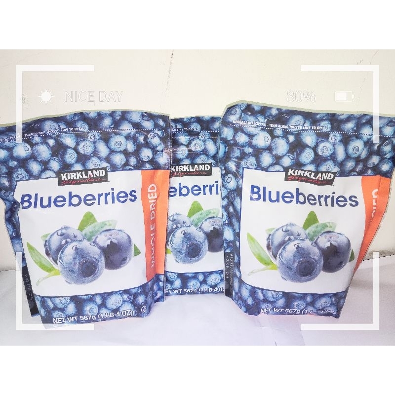 ❄️現貨❄️Costco 好市多 KIRKLAND BlueBerries 藍莓乾 果乾 科克蘭藍莓乾- 567g