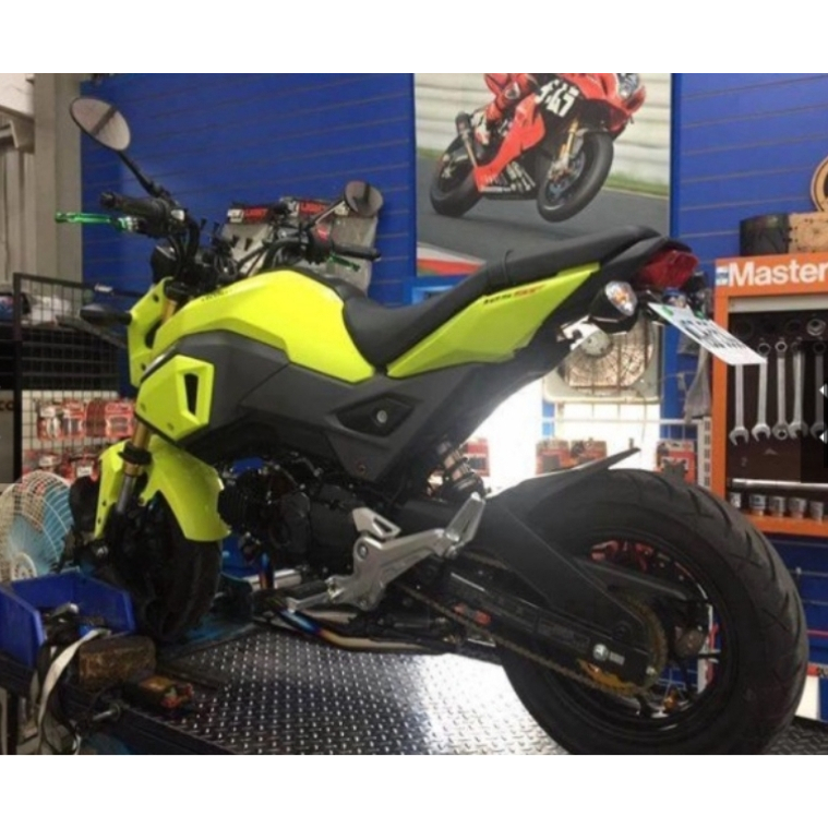 【鬍鬚牌 現貨供應 HONDA  MSX125 GROM 短牌架 】  快速出貨 直接安裝 免修改