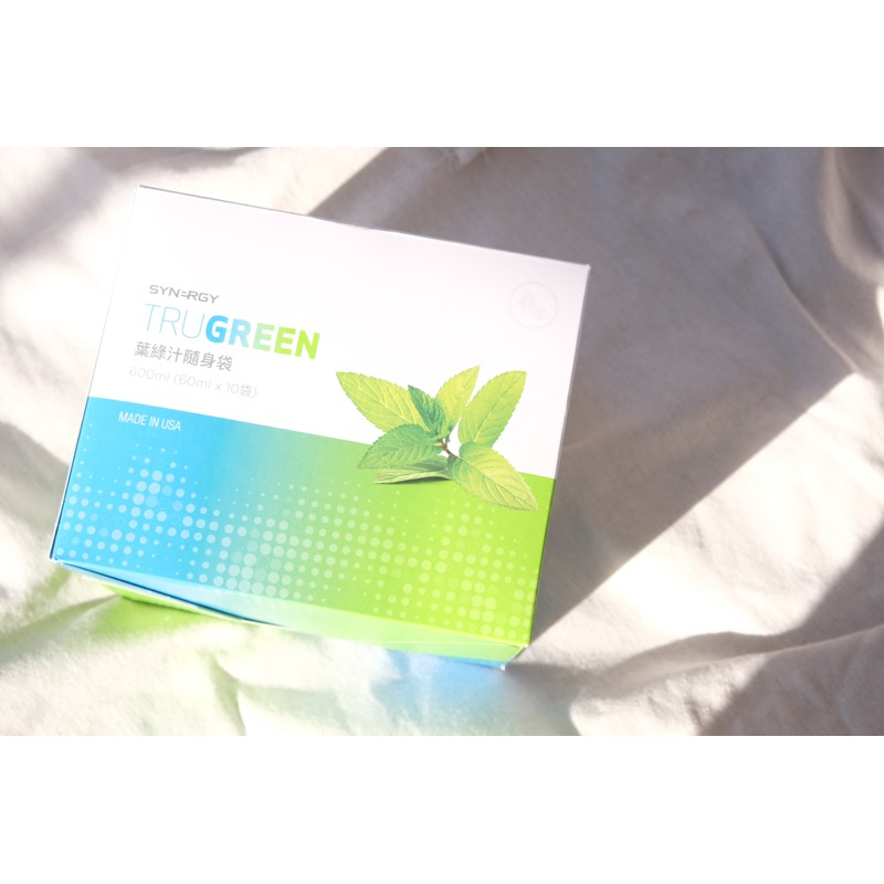 代售-synergy美商理想家｜葉綠汁隨身袋(10袋裝) TRUGREEN 10 PACK