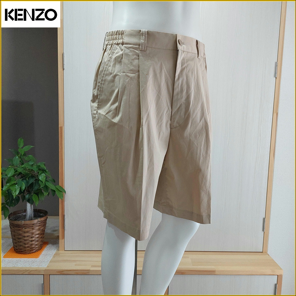 日本品牌 KENZO GOLF 高爾夫 短褲 男 LL 新品 日本 KENZO GOLF 彈性 寬鬆 短褲 M5188K