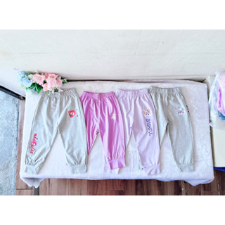 ～小女王精品～女童冰瓷純棉寬鬆長褲系列