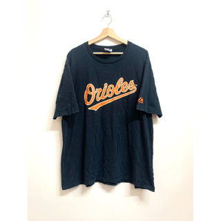 Vintage Majestic MLB Orioles 金鶯隊隊徽T恤(古著)T shirts