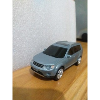 無盒 錯版 原廠 1/43 三菱 MITSUBISHI OUTLANDER SUV 水藍色 模型車