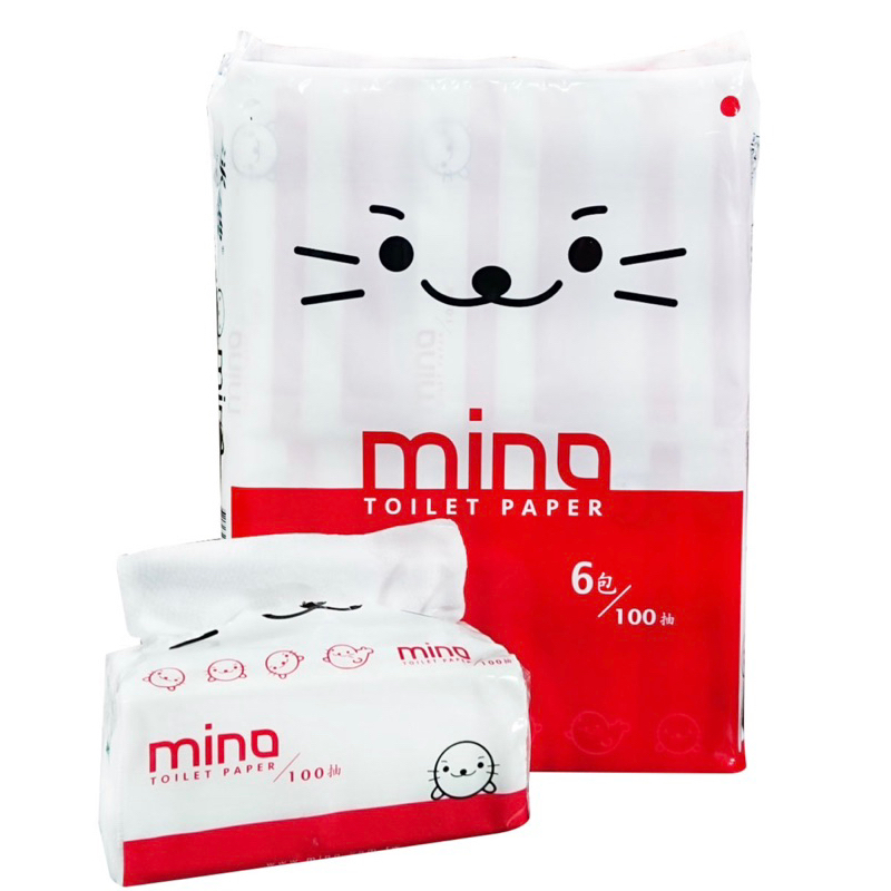 ☆Ting☆  洣濃MINO-紅小海豹抽取式衛生紙