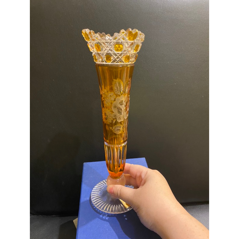 MEISSEN 德國麥森瓷器 水晶花瓶（絕版品）