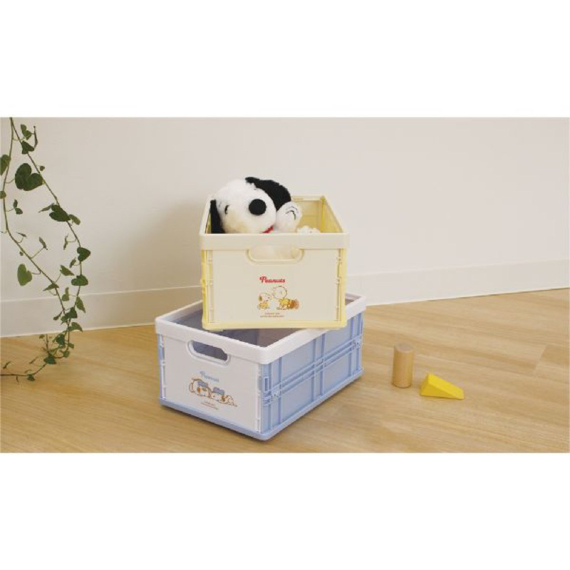 ฅ喵屋日本小物ฅ 預購 日本正版 Snoopy 史努比 Olaf 歐拉夫 奧拉夫 收納盒 摺疊 收納箱 整理 分類