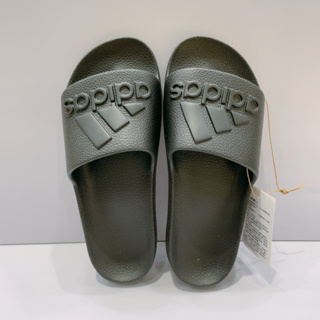 adidas ADILETTE AQUA 男女款 黑色 防水 輕量 塑膠 運動 拖鞋 IF7371