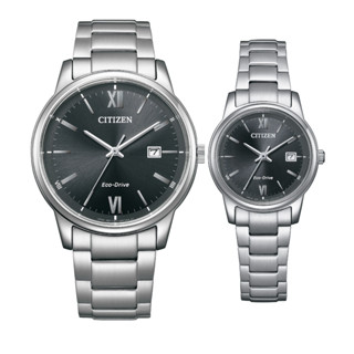 【CITIZEN 星辰】PAIR 簡約樸實對錶 BM6978-77E/EW2318-73E 現代鐘錶