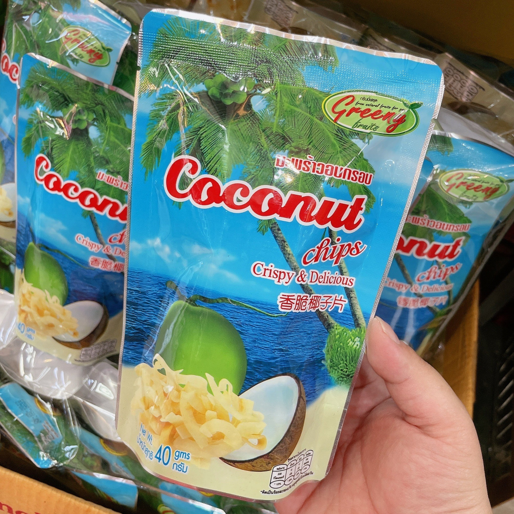 泰國連線🇹🇭香濃椰子脆片(1包)