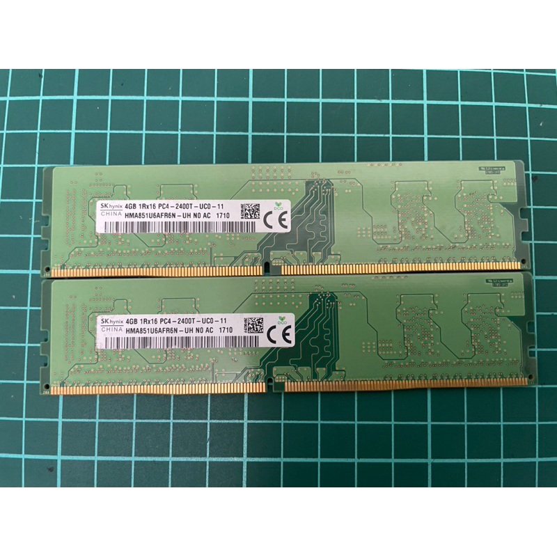 海力士SK hynix DDR4 4G 2400 單面 記憶體 RAM