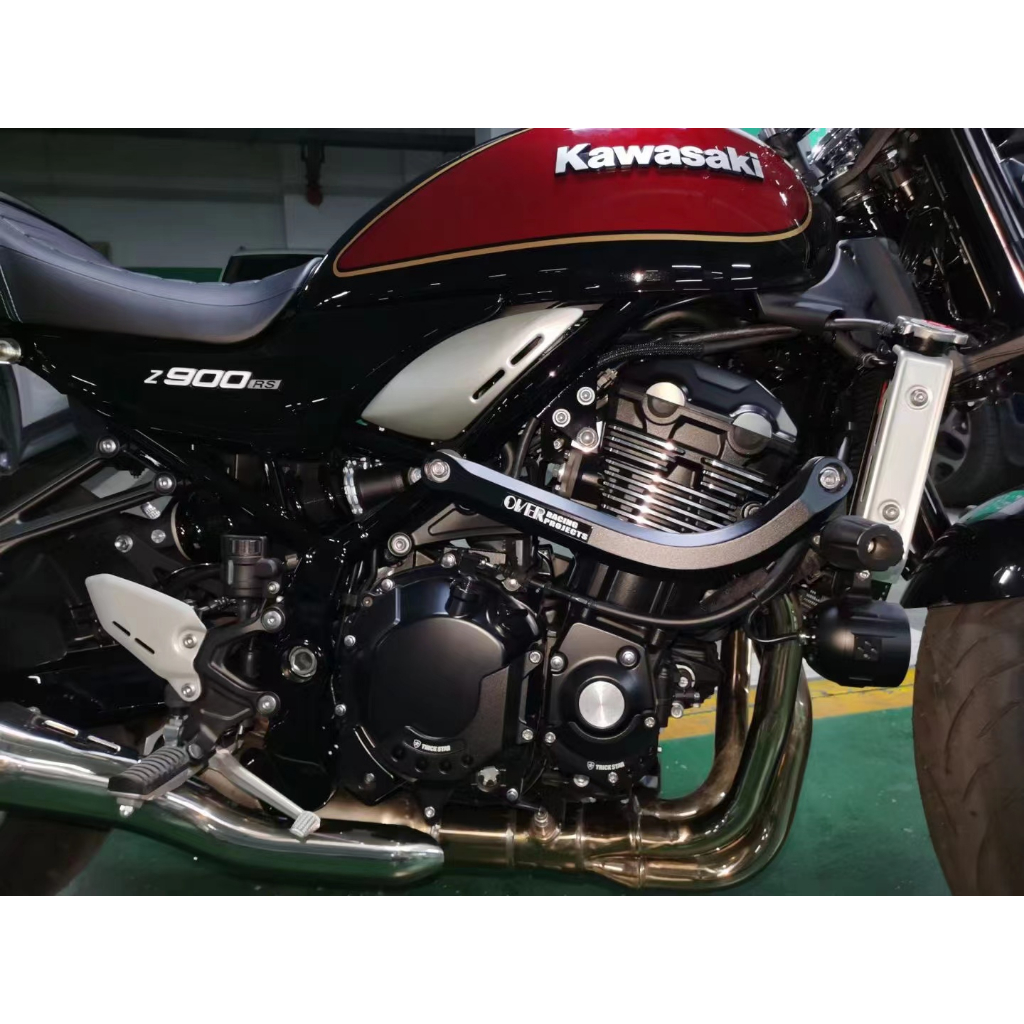 Kawasaki Z900RS 保桿 適用於川崎Z900RS改裝汽缸保桿 Z900RS 機車騎士 z900rs引擎護蓋
