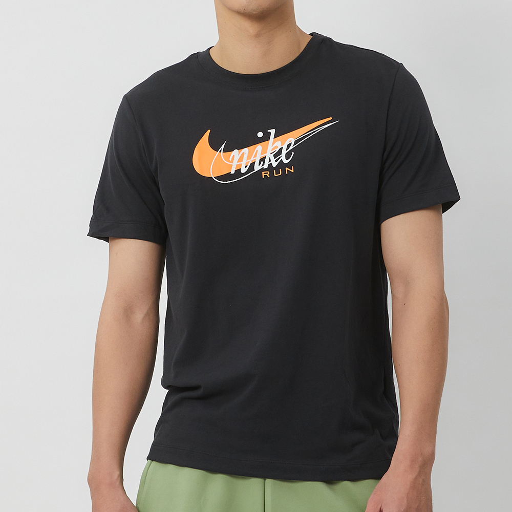 Nike AS M NK DF TEE HERITAGE 男 黑 跑步 快乾 運動 短袖 FD0125-010