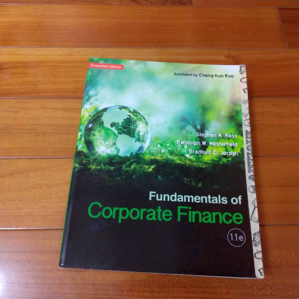 財務管理 11版 原文書 Fundamentals of Corporate Finance 11e