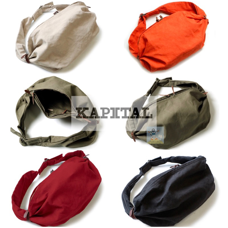 KAPITAL No. 6 Canvas Snufkin BAG 6號 帆布包 背包 側背包 肩背包