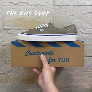 TheOneShop VANS Authentic Style 44 D 灰綠色 墨灰色 帆布鞋 VN0A5JMQLIC