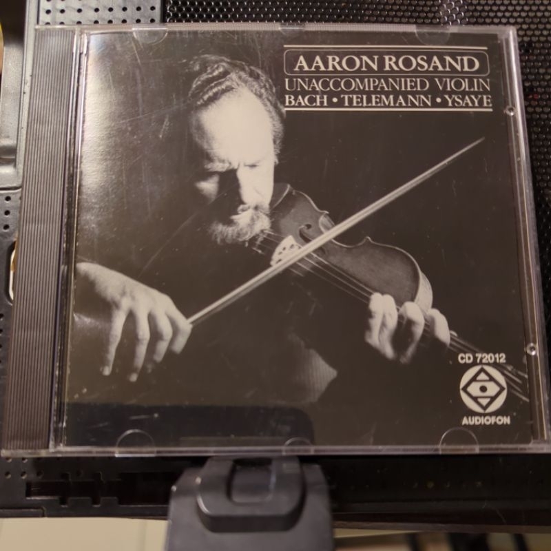 美國版無IFPI 亞倫羅桑 / 無伴奏小提琴的藝術 Aaron Rosand Bach Telemann Ysaye