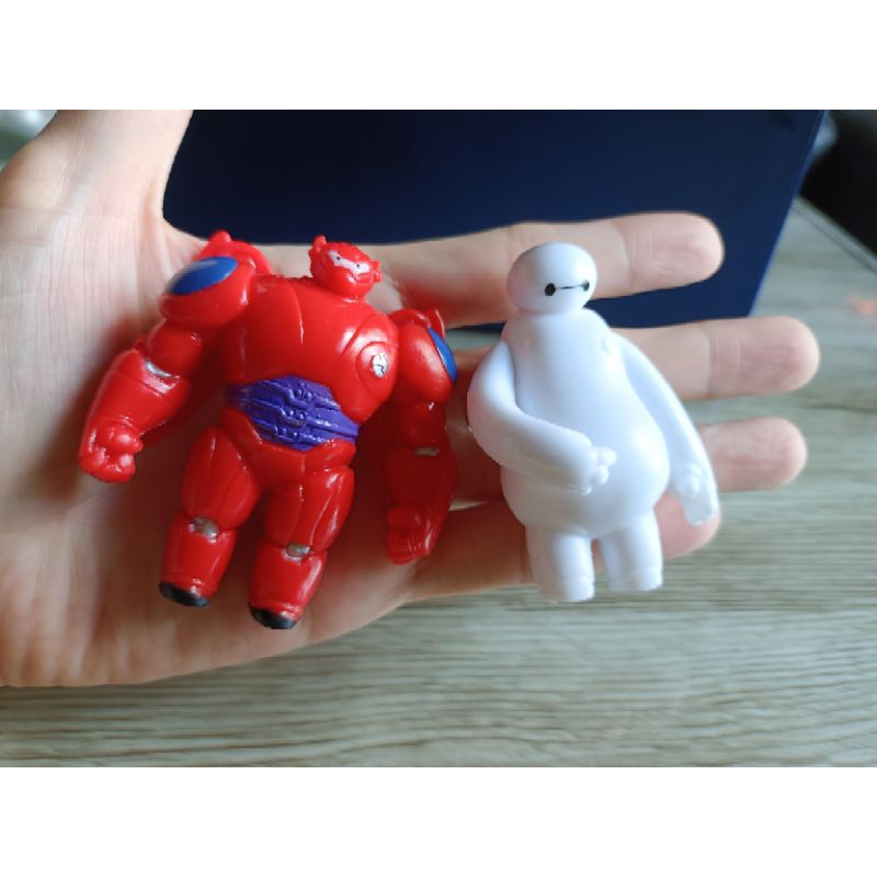 兩個150元 BIGHERO6 大英雄天團杯麵公仔玩具模型