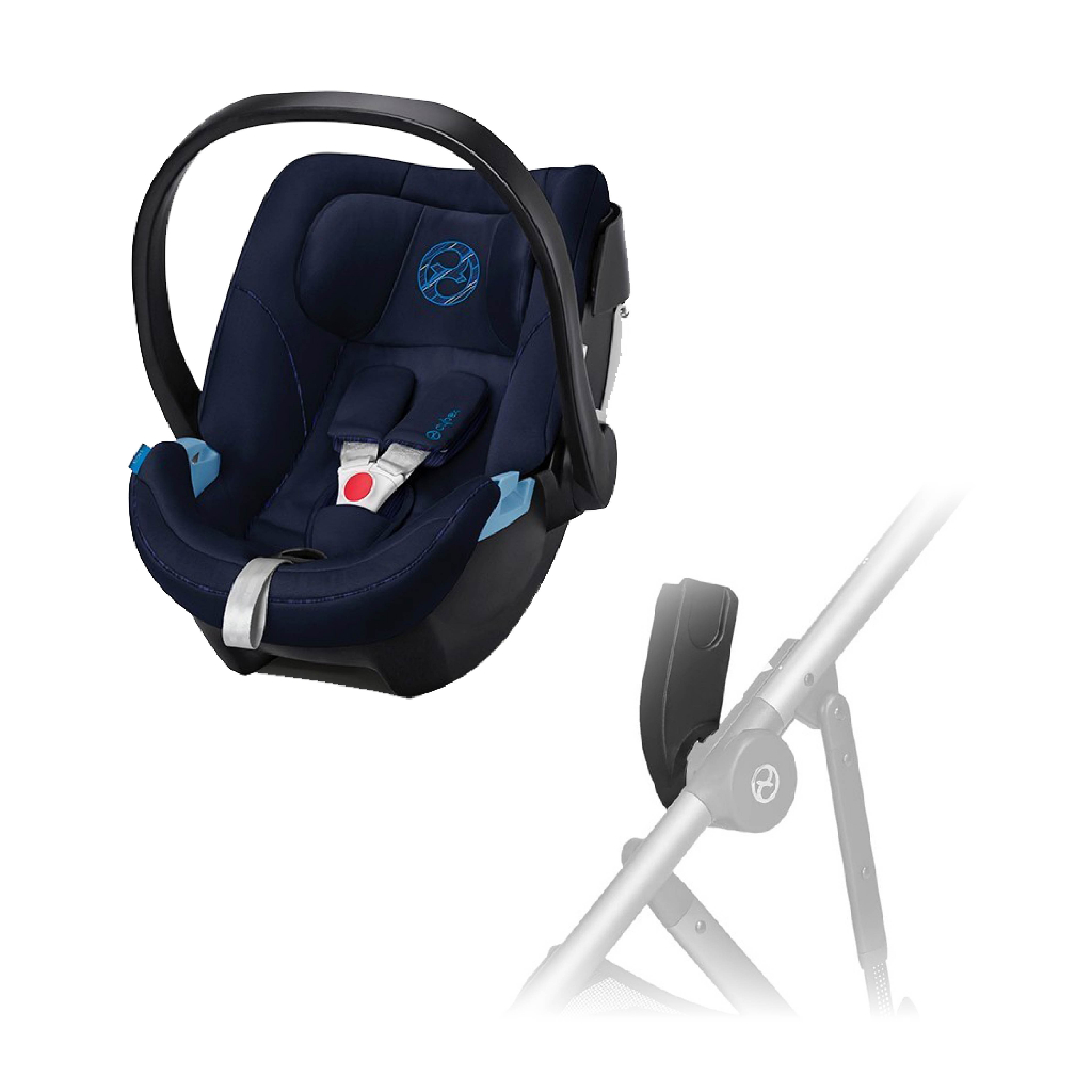德國 Cybex Aton 5嬰兒提籃型安全座椅X1+轉接器X1【贈品】【安琪兒婦嬰百貨】