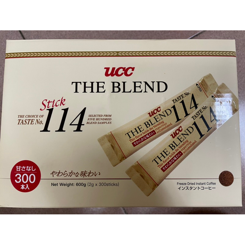ucc THE BLEND 114 即溶咖啡包