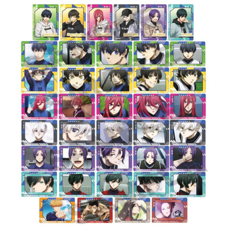 CRUX 藍色監獄 小卡 透卡 潔世一 蜂樂迴 千切豹馬 凪誠士郎 御影玲王 糸師凜 潔 蜂樂 千切 凪 玲王 凜