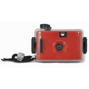 紅色韓版防水傻瓜相機 AQUA PIX多次性水陸兩用 28mm超廣角 LOMO 潛水相機 海灘衝浪浮潛浮淺游泳池 泡溫泉