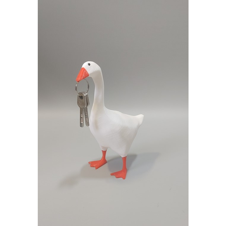 3D列印 無名鵝雙鵝模式 磁鐵鴨 磁鐵鵝 吸 文具 小刀 鑰匙圈 新居 生日禮物 Untitled Goose Game