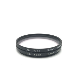 中古二手 原廠保護濾鏡 L1Bc 62mm Nikon #12