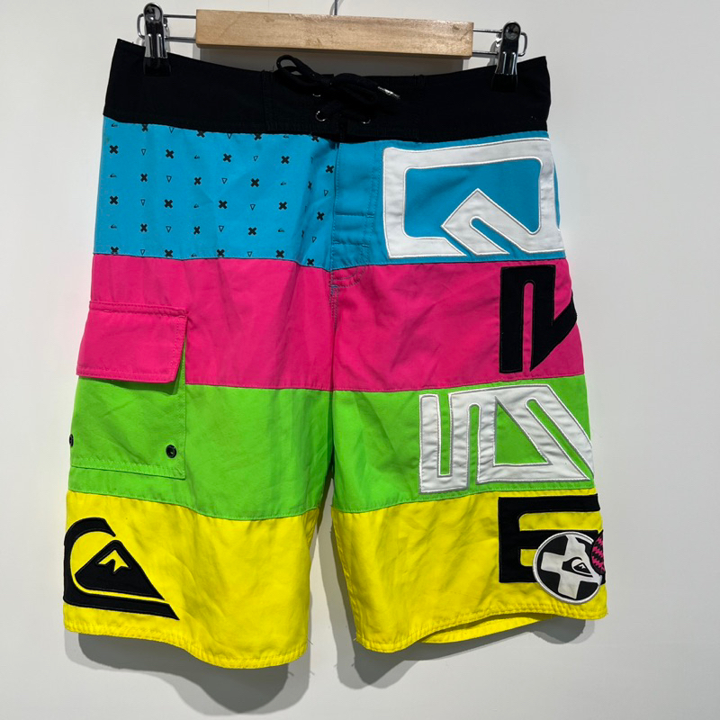 老麥嚴選 Quiksilver 海灘褲 二手 男28號 28吋 CG0507