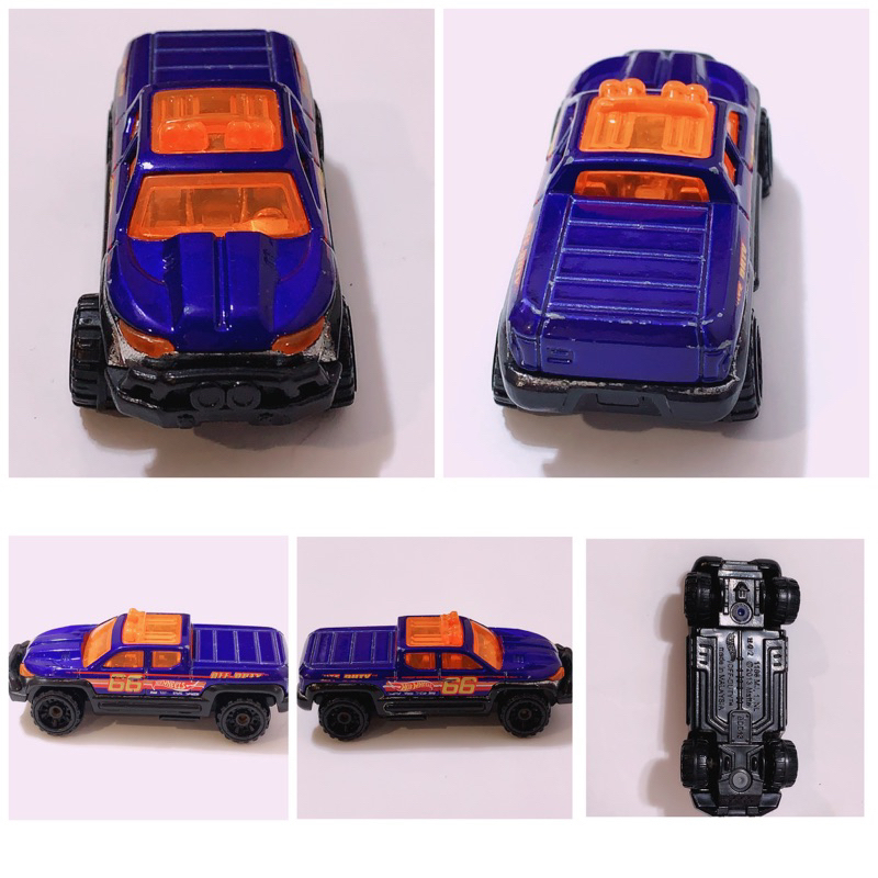 二手Hot wheels 風火輪 藍色車 小汽車玩具OFF-DUTY  2023 Mattel 1186 MJ１nl