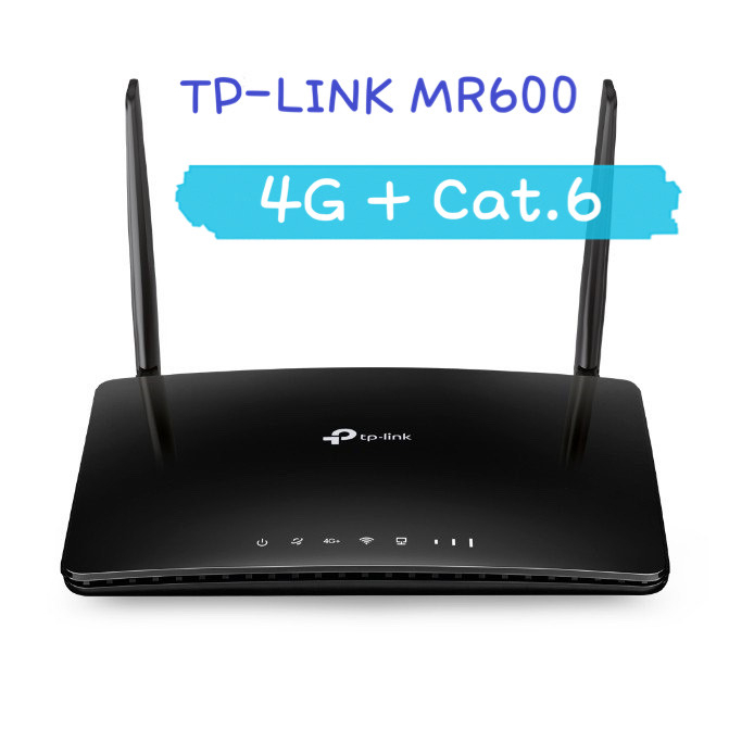 TP-LINK MR600 可插SIM卡 4G+ Cat6 AC1200 無線雙頻Gigabit 路由器 分享器