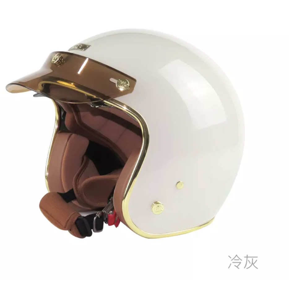 熊彬安全帽⎜Ninja Helmet (涼感)晶淬墨鏡騎士帽 K806B/K806SB 3/4罩安全帽 復古帽 現貨
