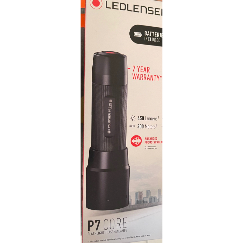 LedLenser P7 core 手電筒