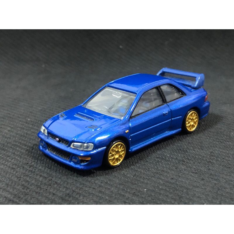 多美 tomica 黑盒 15 速霸陸 Subaru 硬皮鯊 Impreza 22b sti version 藍 絕版